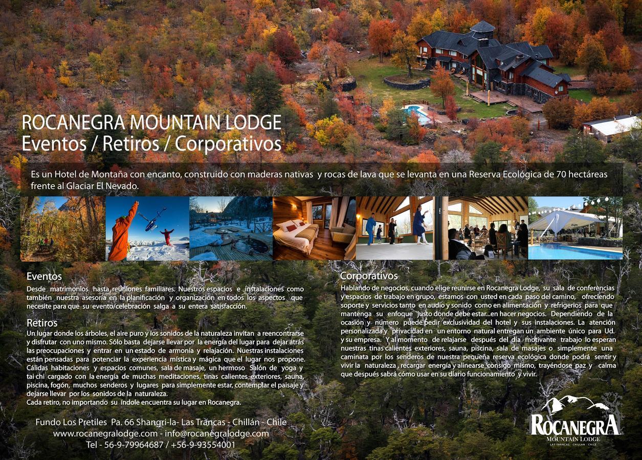 Rocanegra Mountain Lodge Las Trancas Luaran gambar