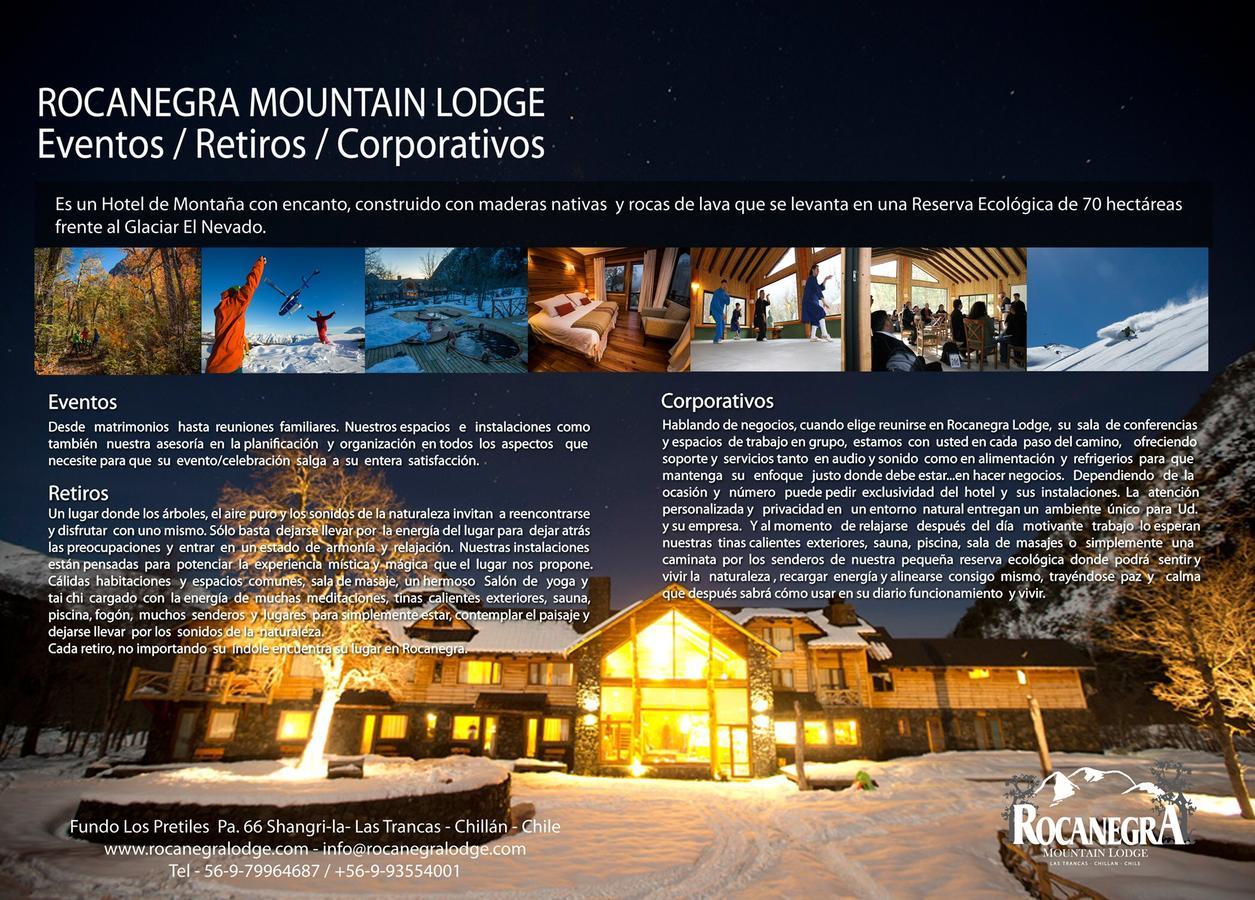 Rocanegra Mountain Lodge Las Trancas Luaran gambar